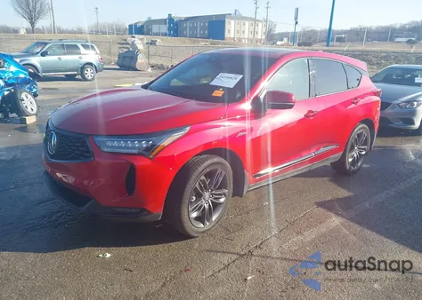 2024 Acura Rdx A-Spec Package z USA, uszkodzony, nr VIN 5J8TC2H69RL024674